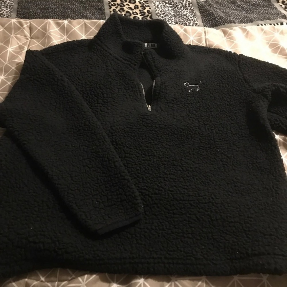Pink Sherpa pull over